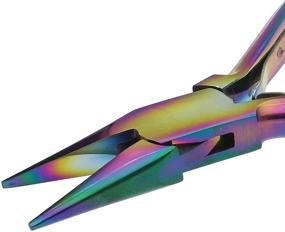 img 1 attached to Chroma Pliers Rainbow Titanium Coated