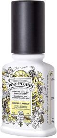 img 3 attached to 💩 Poo-Pourri Оригинальный аромат 2 унции Туалетный спрей - Набор из 2 для предотвращения запахов в ванной