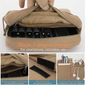 img 2 attached to MoKo Crossbody Detachable Versatile Stationery Organization, Storage & Transport