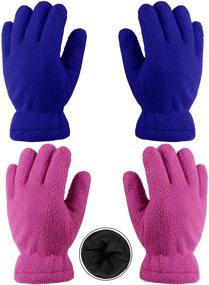 img 4 attached to 🧤 Cooraby Boys' Cold Weather Mittens: Essential Outdoor Activity Supplies & Accessories