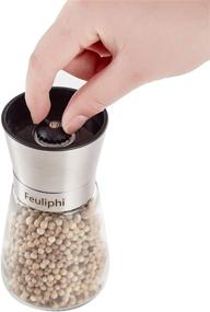 img 2 attached to Premium Stainless Steel Grinder with Adjustable Coarseness: Food Service Equipment & Supplies