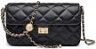 leather crossbody cowhide quilted handbags logo