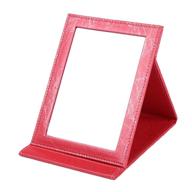 large watermelon red portable folding vanity mirrors with standing by rnow tabletop makeup mirror логотип