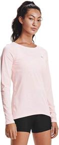 img 1 attached to 🔥 Stay Cool and Protected: Under Armour Women's HeatGear Long Sleeve T-Shirt