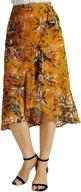 🌼 women's floral ruffle yellow clothing by tronjori logo