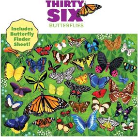 img 2 attached to 🦋 Crocodile Creek 36 Butterflies 100-Piece