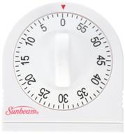 efficient time management with sunbeam 408441 61040 timer: 60 minutes integrated логотип