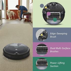 img 1 attached to Efficient iRobot Roomba 694: Robot Vacuum with Wi-Fi 🤖 Connectivity, Ideal for Pet Hair, Carpets, Hard Floors, and Self-Charging