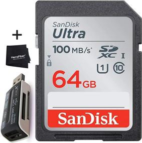 img 3 attached to 📷 SanDisk 64ГБ Ultra Класс 10 SDXC UHS-I SD карта памяти: идеально подходит для камеры Canon EOS Rebel T8i T7i T7 T6i T6S T6 T5i T5 T3i SL2 SL1 EOS 90D 80D 77D 70D EOS 9000D 800D 760D 750D DSLR + аксессуары