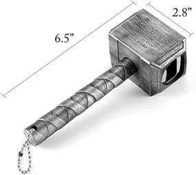 img 2 attached to Брелок для открывания бутылок Nidavellir Mjolnir
