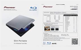 img 1 attached to 💿 Portable 6X Blu-ray Burner External Drive Bundle with 100GB M-DISC BDXL and USB Cable - Pioneer BDR-XD07S