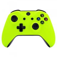 🎮 liven up your xbox one controller with extremerate soft touch lime yellow front housing shell faceplate logo