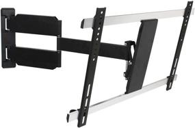 img 4 attached to 📺 Monoprice Full-Motion Articulating TV Wall Mount Bracket - 32in to 70in, Max Weight 55lbs, VESA Patterns up to 600x400, Works with Concrete &amp; Brick, UL Certified