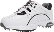 white footjoy men's athletic sneaker shoes for men logo