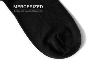 img 3 attached to 🧦 Premium L.Martin Pima Cotton Hiking Running Ankle Socks: Ideal for Men & Women