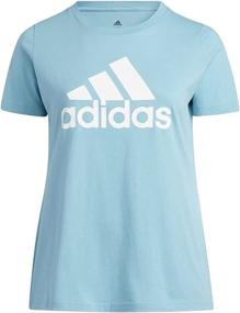 img 1 attached to 👚 Stylish and Comfortable: adidas Women's Badge of Sport Classic Tee for Fashion-Forward Women