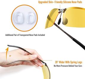 img 2 attached to Enhanced Vision for Driving: Polarized Sports Sunglasses