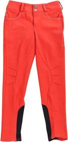 img 4 attached to 🦋 Huntley Equestrian Butterfly Riding Pant for Children - Daisy Clipper Design