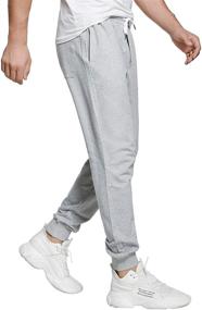 img 2 attached to 🏋️ Activewear Men's Training Sweatpants with Drawstring - Czzstance Athletic Clothing