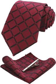 img 1 attached to 👔 Men's Accessories - JEMYGINS Pocket Square Handkerchief Necktie in Ties, Cummerbunds, and Pocket Squares