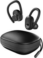 🎧 восстановленные беспроводные наушники skullcandy push ultra true wireless - чисто черные: раскройте захватывающий звук внутри ушей логотип