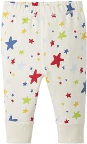 img 4 attached to 👶 French Terry Jogger Sweatpants for Baby Boys and Girls by Hanna Andersson, From Moon to Back