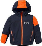 helly-hansen kids rider 2 ski jacket: insulated, waterproof & windproof! logo