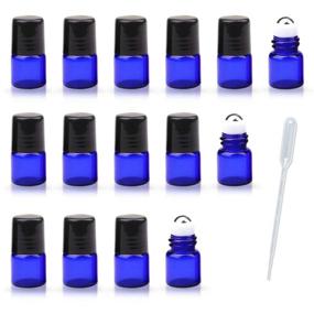 img 3 attached to Cobalt Dram Essential Oil Roller Bottles