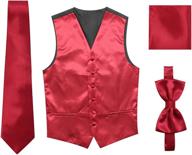 🎩 satin men wedding vest & stylish accessories: ties, cummerbunds & pocket squares by jaifei logo