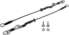 img 4 attached to 🚪 DORMAN 38539 Tailgate Cable Set - Pack of 2