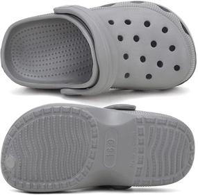 img 1 attached to 👟 Breathable Sandals: Boys & Girls Slip-On Water Shoes for Indoor & Outdoor Activities
