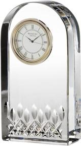 img 1 attached to ⏰ Stylish Waterford Lismore Essence Desk Collection Clock: Timepiece of Elegance and Functionality