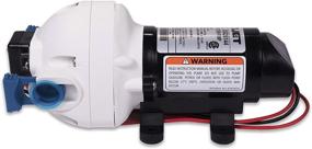 img 2 attached to Powerful 12 Volt DC Water System Pump: 💧 Flojet 03526-144A – 2.9 GPM, 50 PSI Triplex Diaphragm Pump