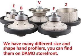 img 1 attached to 🛠️ DAMO Bullnose Roundover Profiler Countertop: A Versatile Tool for Professional Countertop Finishing