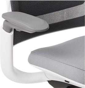 img 1 attached to 🪑 Grey Steelcase Series 1 Office Chair with Carpet Casters