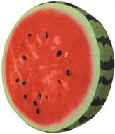 realistic soft velvet foam watermelon slice pillow from novelty giant - find it on www.noveltygiant.com logo