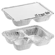 pack compartment disposable foil board logo