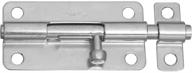 🔒 zinc plated national hardware n151-654 v834 barrel bolt, 4 inch логотип