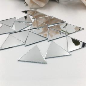 img 2 attached to Triangle Mirror Mosaic Triangular Mirrors