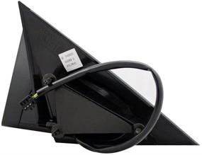 img 1 attached to Premium Replacement Mirror for Pontiac G6 - TYC 1860032, Driver Side, Power, Non-Heated Mirror