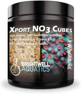 activated denitrification filter media xport no3 cubes by brightwell aquatics with sulphur doping - filtration media for aquarium tank logo