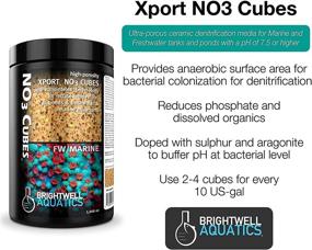 img 3 attached to Activated Denitrification Filter Media Xport NO3 Cubes by Brightwell Aquatics with Sulphur Doping - Filtration Media for Aquarium Tank