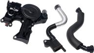 🔧 pcv crankcase vent valve breather hose kit for audi & volkswagen - compatible with 2.0l turbo a3 8p, a5 b8, q5, golf gti mk5, mk6, jetta, tiguan - replaces 06h103495ah, 06h103495ac, 06h103495e logo