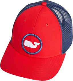 img 3 attached to 🐳 Men's Whale Dot Performance Trucker Hat by vineyard vines