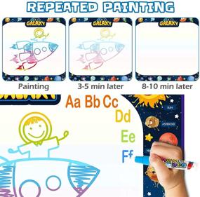 img 3 attached to 🎨 Revolutionary Jasonwell Aqua Magic Doodle Mat: Unleash Your Inner Artist with Fun Arts & Crafts!