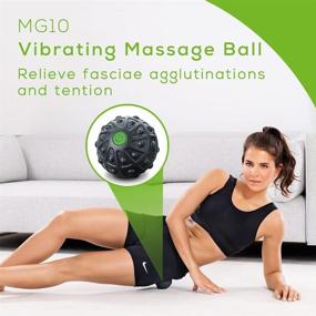 img 3 attached to 💪 Enhance Muscle Recovery with Beurer MG10 Trigger Point Massage Ball - Black, 2 Vibrating Settings