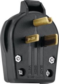 img 2 attached to 💡 Efficient Power Connectivity with Eaton S42-SP Arrow Hart Heavy-Duty Universal NEMA Power Plug in Black