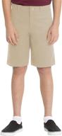 🩳 premium stretch boy's city shorts: classroom school uniforms in 5 pocket style logo