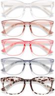 👓 wintoo blue light blocking glasses - protect your eyes with 5-pack anti glare eyestrain uv filter eyewear for gaming & reading logo