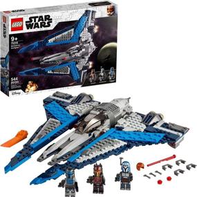 img 4 attached to 🌟 Mandalorian Starfighter LEGO Set with Minifigures